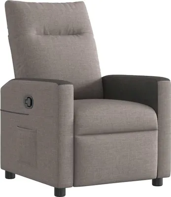 Obrázok produktu pre relaxačné kreslo vidaXL Taupe Fabric