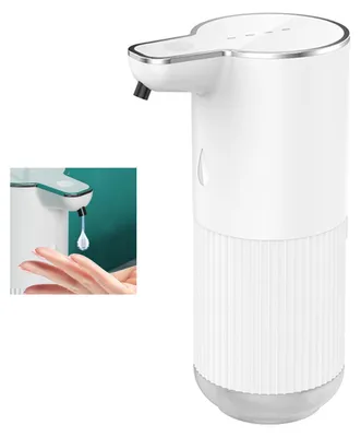 Produktbild von Berührungsloser Flüssigseifenspender, IPX5 wasserdicht, 350 ml Fassungsvermögen, USB-aufladbar, automatischer Handdesinfektionsmittelspender B
