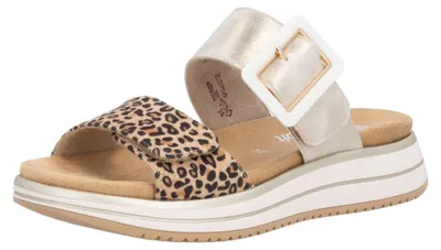 Produktbild von Remonte Damen Pantolette leo gold