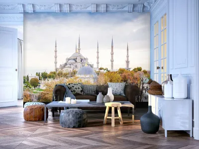 Produktbild von Vlies Fototapete 400x280 cm Tapeten Wandtapete XXL Architektur Hagia Sophia d-B-0016-a-a