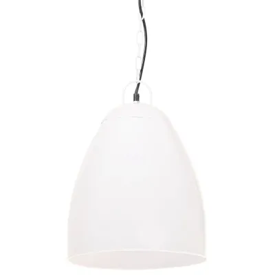 Produktbild von vidaXL Hängelampe Industriestil 25 W Weiß Rund 32 cm E27