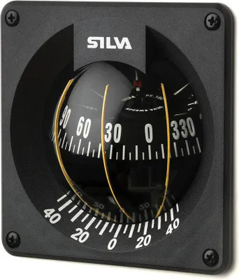 Image de Silva 100b/h Boussole argentée argentée One Size
