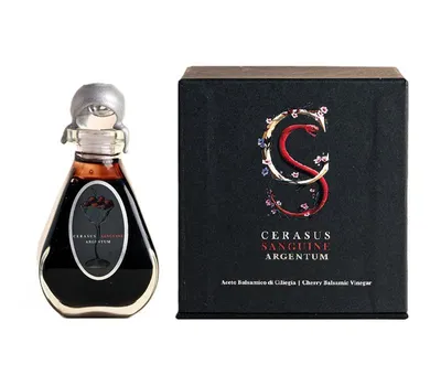 Image de Vinaigre balsamique à la cerise Argentum, 100 ml - 100 % naturel