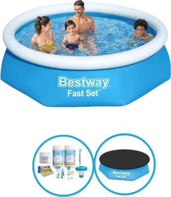 Zdjęcie produktu dla Zestaw Bestway Pool Fast Set 244x61 cm - pakiet basenowy