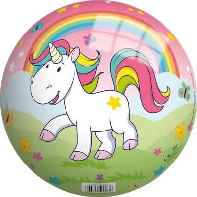Produktbild von John® Spielball Einhorn farbsortiert, Ø 23,0 cm, 1 St.