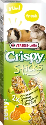 Obrázok produktu pre Versele-Laga Sticks Guinea Pigs-Chinchillas Citrus Fruit, Snack, 110 g, Činčila, Morské prasa