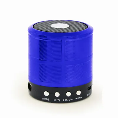Immagine prodotto di GEMBIRD Gembird SPK-BT-08-B altoparlante portatile/per feste Altoparlante portatile mono Nero, blu 3 W