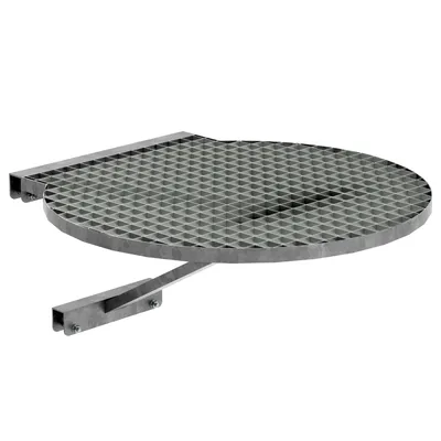 Obrázek produktu pro Přestupní plošina mezi žebříkovými zvedáky Ø700mm pozinkovaná ocel 63961