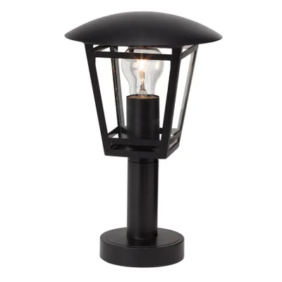 Produktbild von BRILLIANT Außensockelleuchte Riley | Outdoorleuchte| Metall/Glas | schwarz | IP44 | 1x E27 max. 40 W