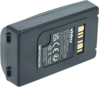 Produktbild von vhbw Akku Ersatz für Datalogic BT-0015, BT-0016, 94ACC0046, 94ACC0048 für Barcodescanner POS (6800 mAh, 3,7 V, Li-Ion)
