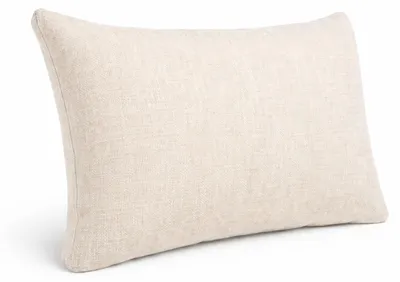 Produktbild von Set Sofakissen 60x45 cm Beige Dekokissen & Rückenkissen mit abnehmbarem Bezug, 2 Stück