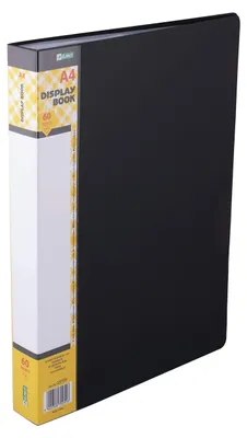 Obrázok produktu pre Prezentačný priečinok 60 tričiek čierny D.RECT
