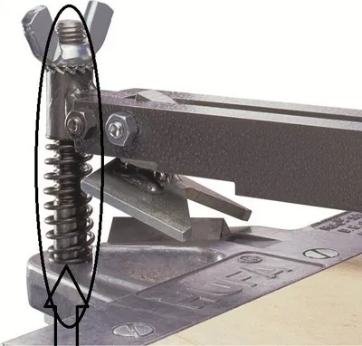 Produktbild von Hufa Schneidhexe-Fliesenschneider c-B/c-AL Ersatzteil Gewindebolzen M12 x110mm