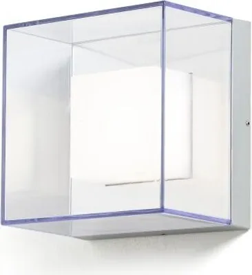 Produktbild von Konstsmide Sanremo Big grau lackiertes Aluminium, klares Polyat Glas (bruchsicher) 7925-310