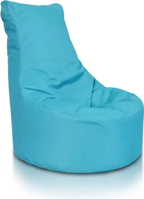 Produktbild von Ecopuf, Sitzkissen, Sessel Bean Bag, Sitzsack, für Innen und Außen, 85x80, Farbe Hellblau