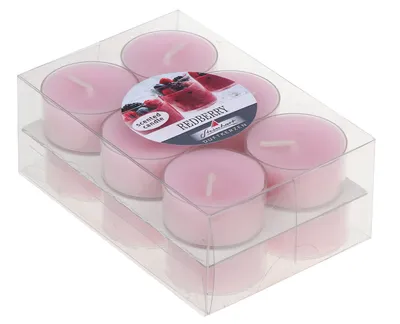 Produktbild von Duftteelichter im 12er Pack Redberry 18/38 mm ca. 4 h