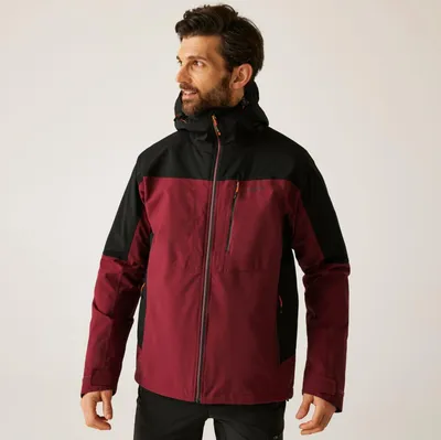 Produktbild von Regatta Wentwood IX 3 in 1 Funktionsjacke Herren , Größe:XL, Farbe:Dunkelrot