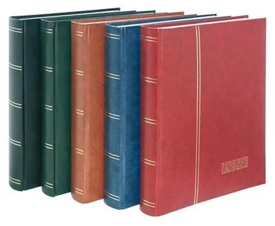 Produktbild von Lindner 1163 - H Einsteckbuch Standard-braun