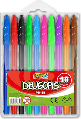 Immagine prodotto di Długopis Kolori pb-88 Penmate 10 kolorów