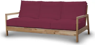 Produktbild von Dekoria Bezug für Lillberg 3-Sitzer Sofa, pflaume , Sofahusse, Lillberg 3-Sitzer