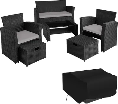 Produktbild von Rattan Sitzgruppe Modena für 4 bis 6 Personen