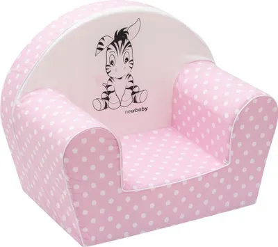 Immagine prodotto di NEW BABY Poltroncina per bambini New Baby Zebra rosa chiaro