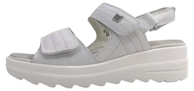 Image de Chaussures de randonnée pour femmes, sandales, confortables, blanches, pour le quotidien