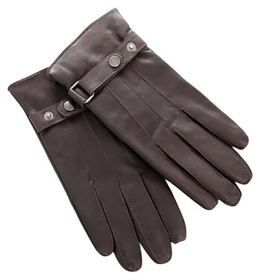 Immagine prodotto di Guanti da uomo in pelle, ideali per l'inverno e la guida