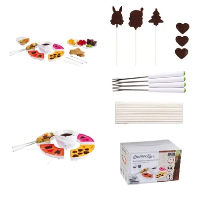 Obrázok produktu pre DomoClip čokoládové fondue 3 funkcie čokoládové lízanky DOM337