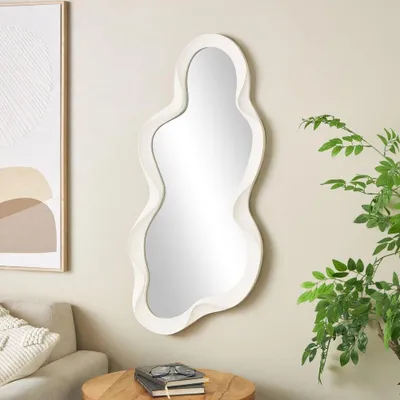 Obrázok produktu pre Nástenné zrkadlo Milton & Oldbrook 46 x 98 cm Tranas White