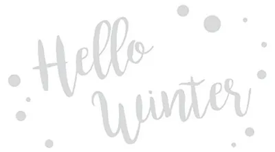 Image de Tampon pour biscuits Hello Winter