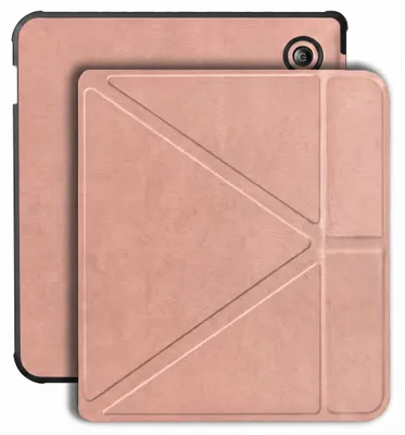 Productafbeelding van imoshion Vouwbare Bookcase voor de Kobo Libra Colour - Rosé Goud, AI-gegenereerde afbeelding