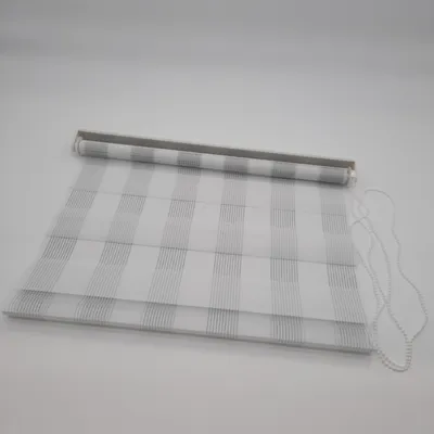 Produktbild von K home 517667 3 Klemmfix Doppelrollo Madrid ohne Bohren Weiss 60 x 150 cm B x Energieeffizient