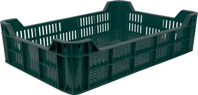 Image de Caisse pour fruits et legumes M10, 21 L, max. 10 kg, 60x40x15 cm, perforee, PE