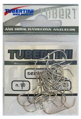 Produktbild von 25 Angelhaken Friedfisch Haken Tubertini lose Gr. 1/0