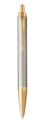 Image de PARKER Kugelschreiber IM Premium Warm Silver M Blau Geschenkbox