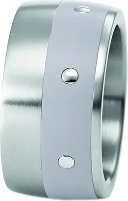 Produktbild von 011698G53, 011698G62, 011698G63, 011698G64, 011698G65, 011698G66, 011698G67 Bandring mit Keramik grau 12 mm XEN