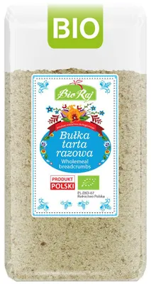 BUŁKA TARTA RAZOWA BIO (POLSKA) 500 g - BIO RAJ