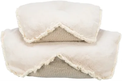 Produktbild von Trixie Hundekissen Boho Angular Beige