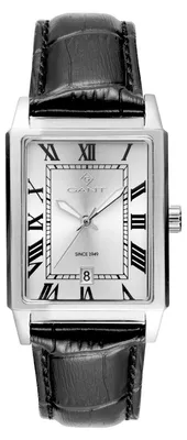 Image de Montre pour homme GANT, montre à quartz, noir/argent, taille unique, 28,5 mm, G197001, G197002