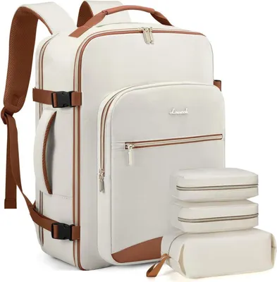 Produktbild von Großer LOVEVOOK Reiserucksack Handgepäck 40L für Damen mit Laptopfach