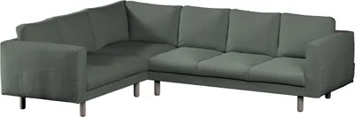 Produktbild von Dekoria Bezug für Norsborg 5-Sitzer Ecksofa, grün, Norsborg 5-Sitzer Ecksofabezug