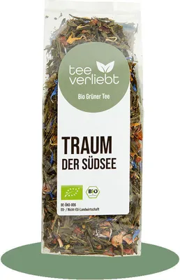 Produktbild von teeverliebt - Traum der SüdseeGrüner Tee | 100 g