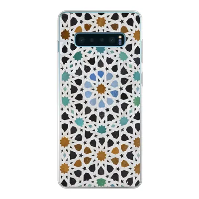 Produktbild von MuchoWow® Handyhülle Schutzhülle Hülle für Samsung Galaxy S10 Lite Ein marokkanisches Mosaikdetail Silikon Softcase Handy Hülle - Schutz
