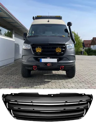 Obrázok produktu pre Vhodné pre modely Mercedes Sprinter W907 W910, chladičová maska, predná maska bez emblému