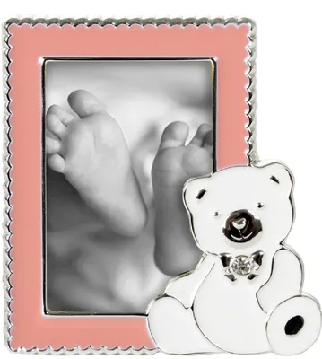 Produktbild von Goldbuch 960310, Einzelbilderrahmen, Metall, Pink, Tisch, 5 x 8 cm, Rechteckig