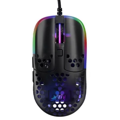 Produktbild von CHERRY XTRFY MZ1 Gaming Maus - schwarz - Maus - Optisc, Beidhändig, Optisch, USB Typ-A, 16000 DPI, Schwarz