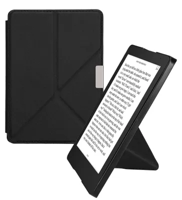 Produktbild von kwmobile 41181.01, Flip case, Schwarz, Kobo, Kunstleder, Aura Edition 2, Kratzresistent
