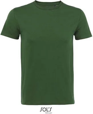 Immagine prodotto di SOLs 02076 | Maglietta a maniche corte da uomo Milo - Colore: Verde bottiglia - Taglia: S
