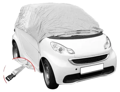 Image de Protection solaire pour voiture, protection UV, installation facile, couleur argentée